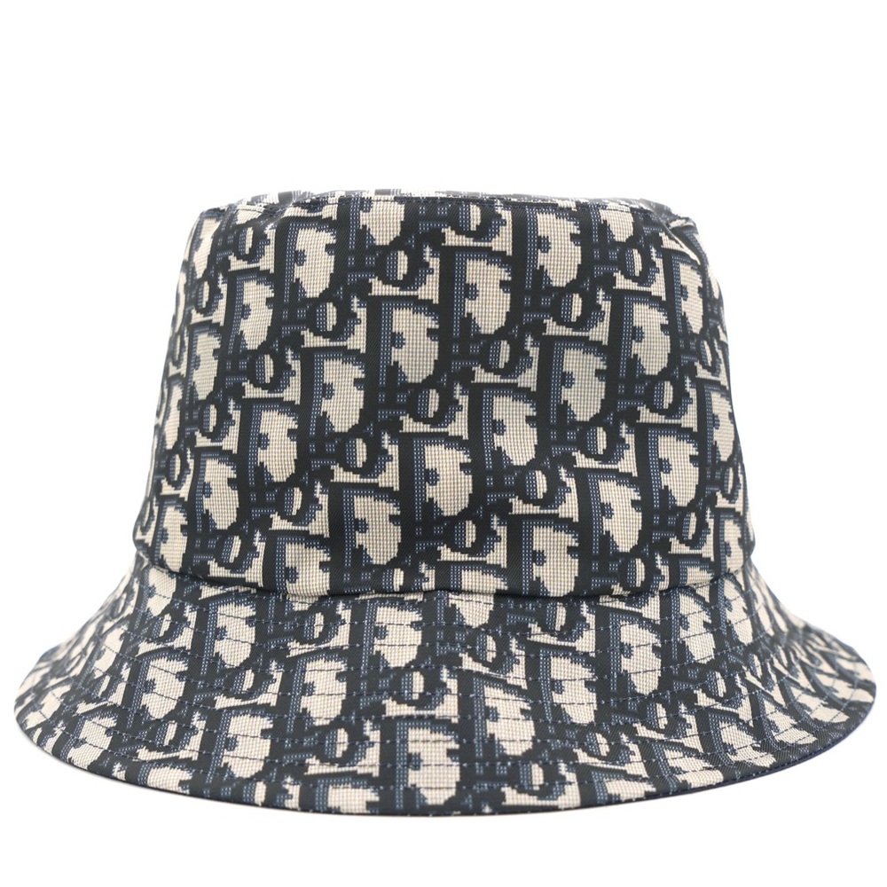 CHRISTIAN DIOR

Oblique Reversible Teddy-D Brim Bucket Hat 58 Black